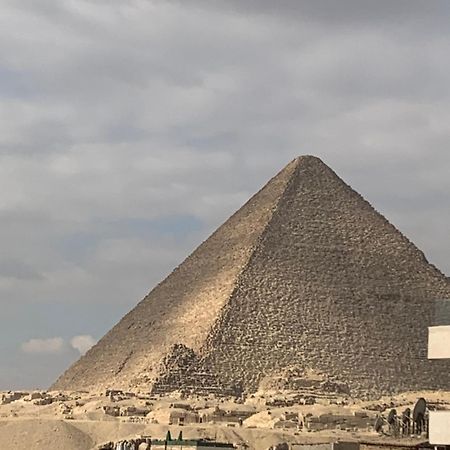 Abo Stait - Pyramid View Homestay Kafret el-Gabal Kültér fotó