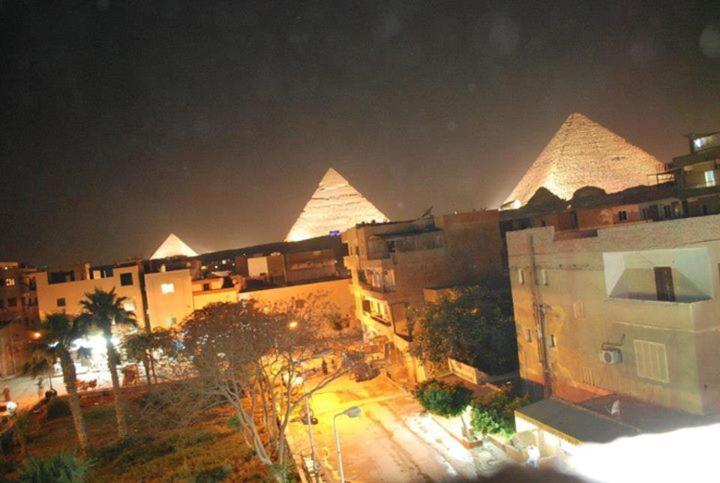 Abo Stait - Pyramid View Homestay Kafret el-Gabal Kültér fotó