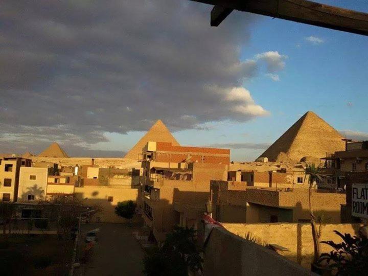 Abo Stait - Pyramid View Homestay Kafret el-Gabal Kültér fotó