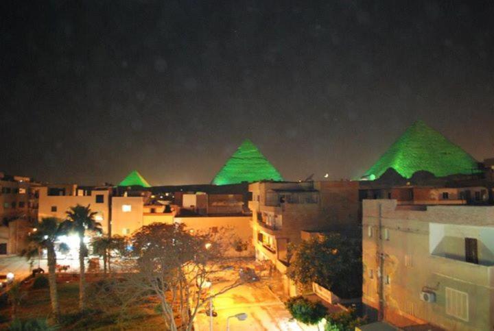 Abo Stait - Pyramid View Homestay Kafret el-Gabal Kültér fotó