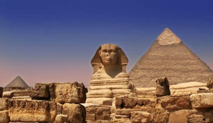Abo Stait - Pyramid View Homestay Kafret el-Gabal Kültér fotó